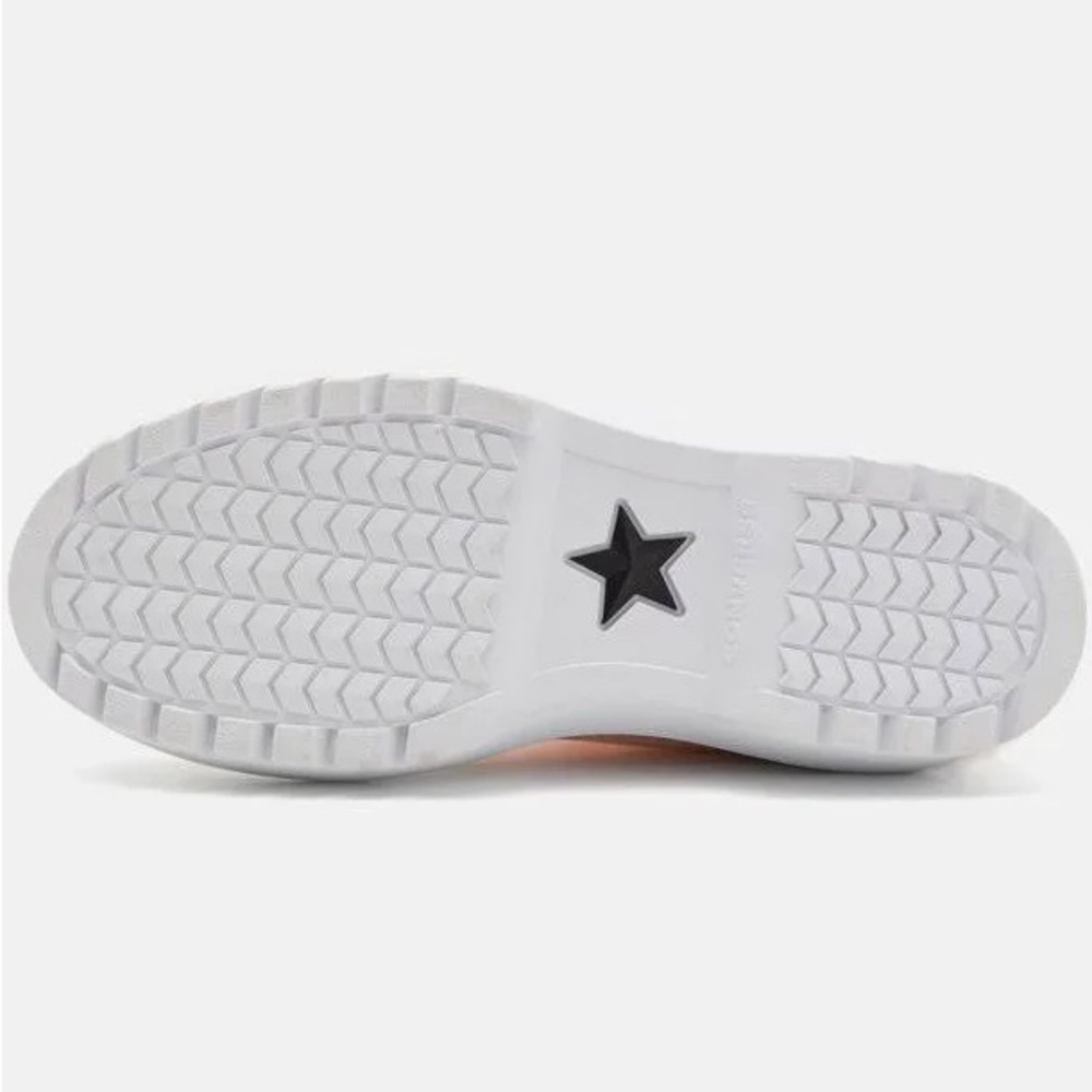Converse | Women’s Peach All Star Lift Platform Side Zip Hi-Top Sneakers Sz 5.5 - Picture 15 of 16
